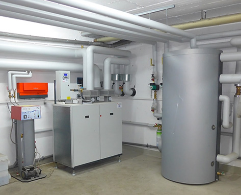 Fernwärme-Versorgung - Speicher-Lade-System + Trinkwasser + Hydraulik - MFH 